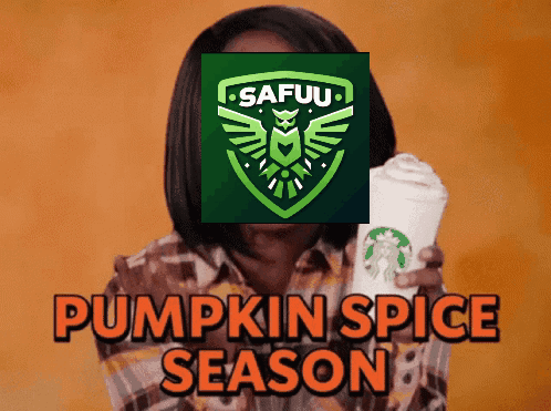 Pumpkin Spice Season Chills To My Bone GIF