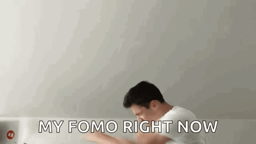 Punching The Air My Fomo Right Now GIF