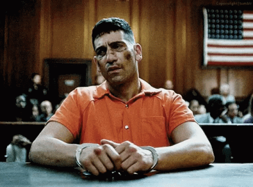 Punisher Frank Castle Hand Cuffs GIF