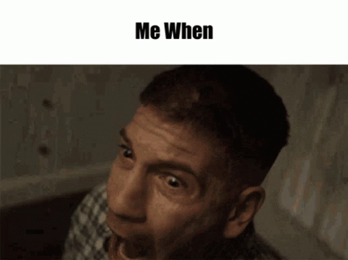 Punisher Me When Scared GIF