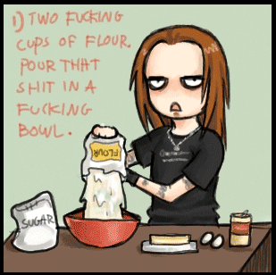 Punk Cooking Cookies GIF