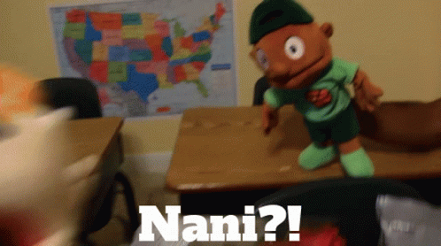 Puppet Joseph Nani Shout GIF