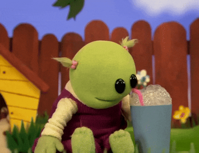 Puppet Milkshake Bubbles GIF GIFDB Puppet Milkshake Bubbles GIF GIFDB