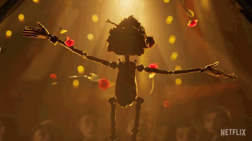 Puppet With Netflix Logo GIF