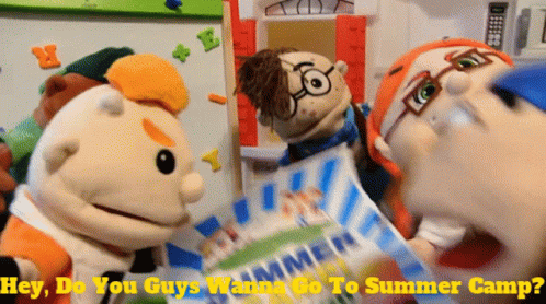 Puppets Around Summer Camp Snacks Bag