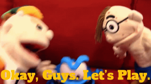 Puppets Lets Play A Game GIF