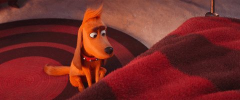 Puppy Dog Eyes Dacshund Animation GIF