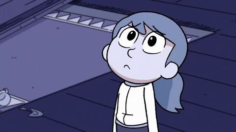 Puppy Dog Eyes Hilda Cartoon GIF