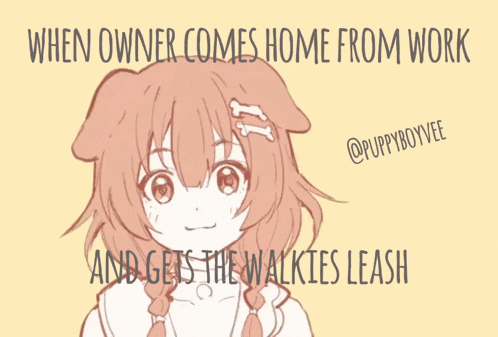 Puppy Girl Puppy Boy Gif GIF