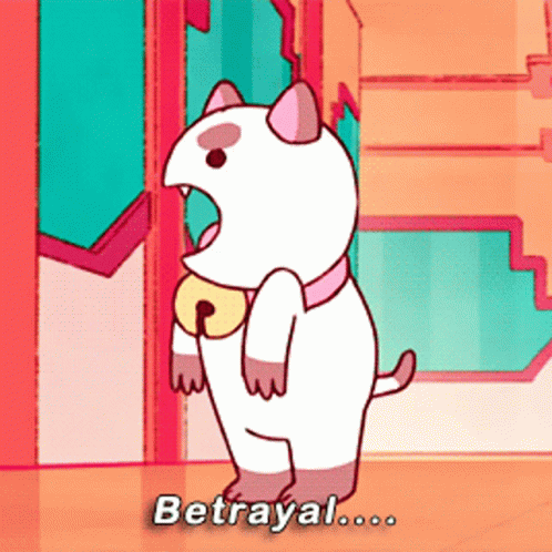 Puppycat Screaming Bee And Puppycat GIF