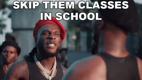 Purple Among Us Character With Blue Hat And Tie GIF