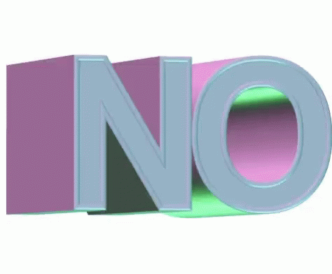 Purple and Blue 3D No