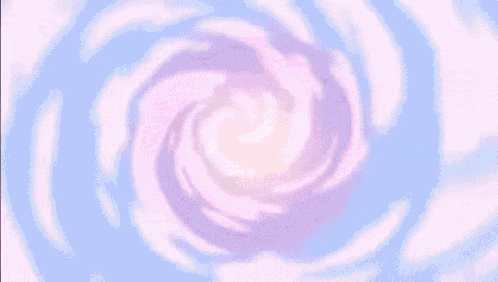 Purple and Blue Swirl With Light From Center