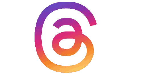 Purple and Orange Circle with A