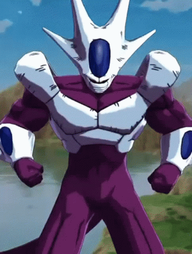 Purple and White Cartoon Character With Blue Eye Standing in Field