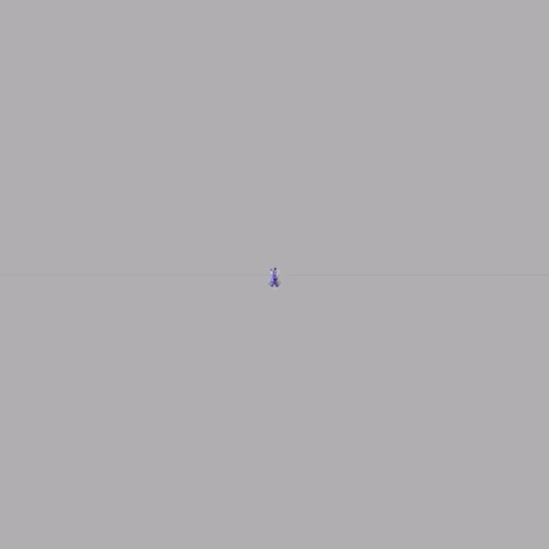 Purple And White Cartoon With Blue Eyes Sticking Out Tongue GIF