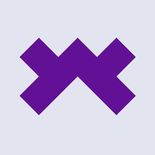 Purple And White Squares Are Arranged In A Diagonal Pattern GIF