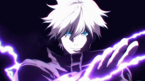 Gojo Satoru Hollow Purple Anime GIF