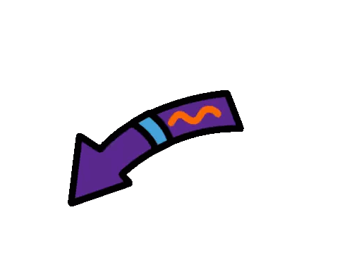 Purple Arrow Pointing Down