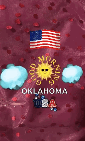Purple Background Good Morning Oklahoma