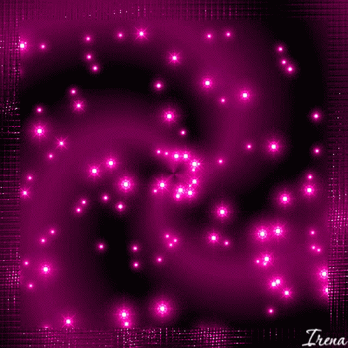 Purple Background Pink Stars Irena