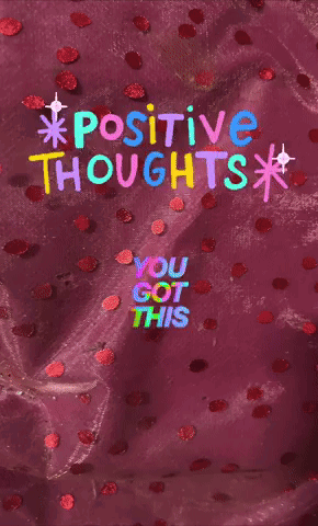 Purple Background Positive Thoughts You Got This