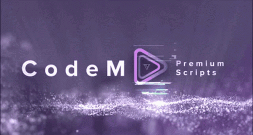 Purple Background With Codem Premium Scripts