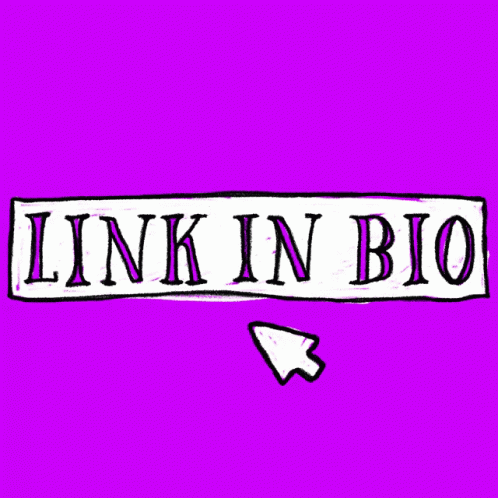 Purple Background With Link In Bio GIF