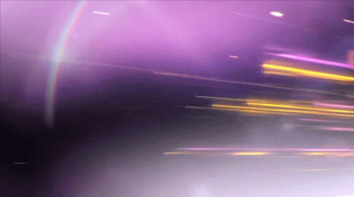 Purple Background with Rainbow