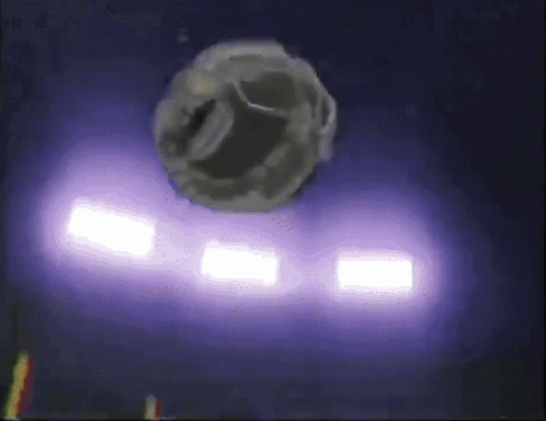 Purple Background With White Lights GIF