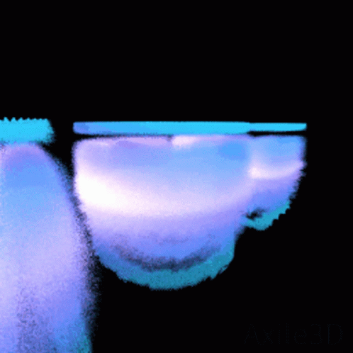 Purple Blue Ice Ice Baby Text GIF