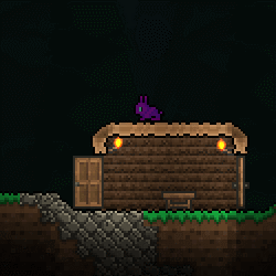 Purple Bunny In Video Game GIF