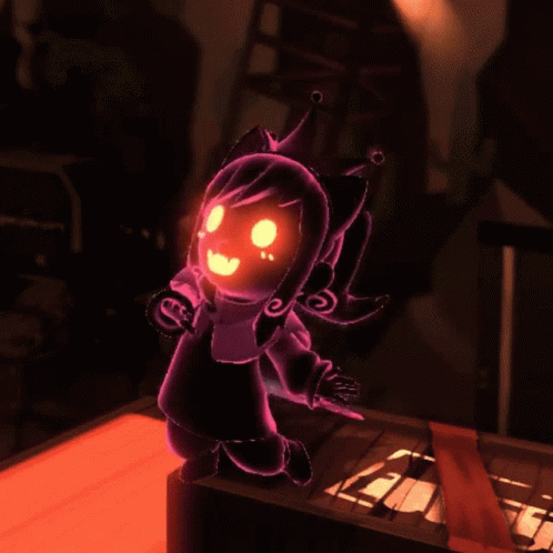 Purple Cartoon Character With Crown