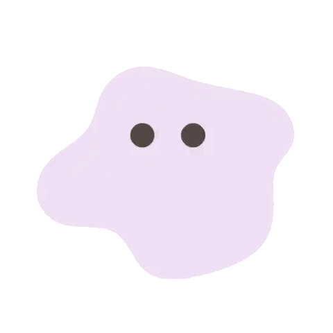 Purple Circle With Black Dots
