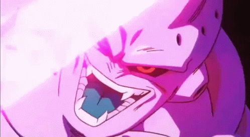Purple Dragon Ball Z Breathing Purple Light