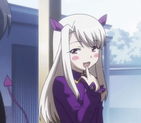 Purple Ear Demon Anime GIF