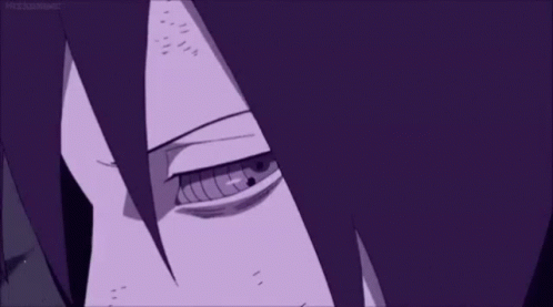 Purple Eyed Face Close Up Purple Background