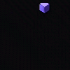Purple GameCube Logo GIF