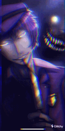 Purple Guy In Human Form GIF