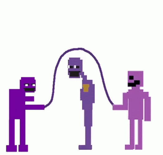 Purple Guys Playing Jump Rope GIF