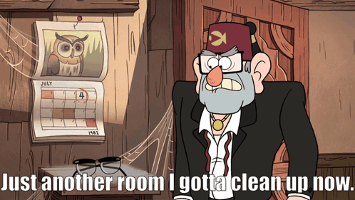 Purple-Haired Girl Near Bottles Saying A