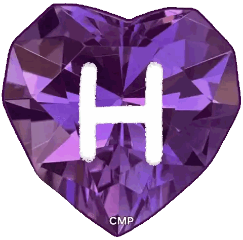 Purple Heart with H