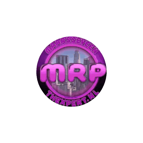 Purple Jam Circle with City Background