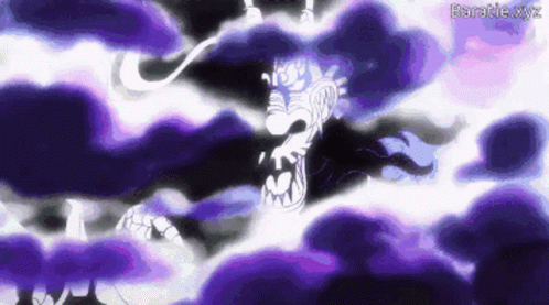 Purple Lightning Kaido GIF