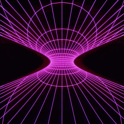 Purple Lines Loop Optic GIF