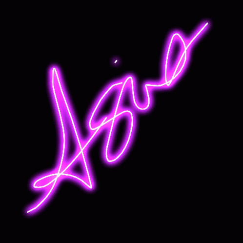Purple Neon Sign Saying Agile GIF