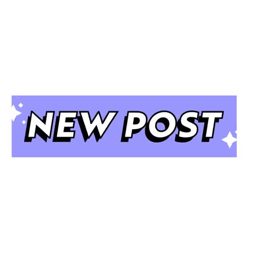 Purple New Post Banner