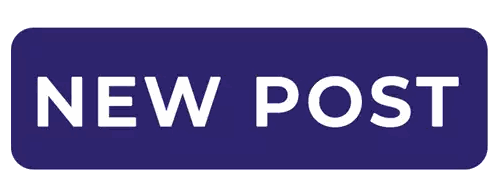 Purple New Post Sign