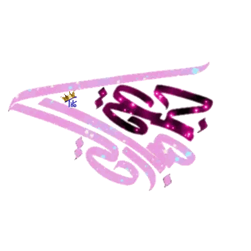 Purple Pink Graphic Number 82