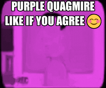 Purple Quagmire Like If You Agree Is Written On A Purple Background GIF